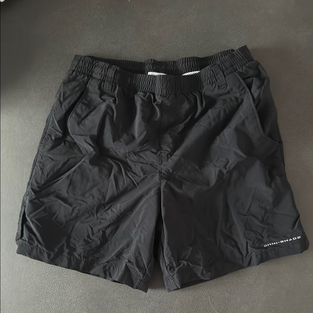 Columbia Black Elastic Shorts